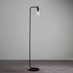 Clancy Floor Lamp - Black