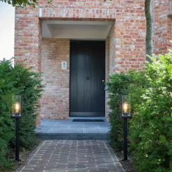 Lutec Flair E27 Outdoor Bollard Light - Black -Lighting Promotion Store 13950211 1044993071837372