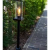Lutec Flair E27 Outdoor Bollard Light - Black -Lighting Promotion Store 13950211 4194993071696516