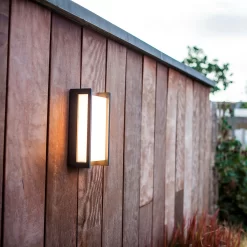 Lutec Qubo RGB LED Outdoor Wall Light With Lutec Connect Technology - Anthracite -Lighting Promotion Store 13950214 1024993071509736