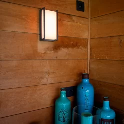 Lutec Qubo RGB LED Outdoor Wall Light With Lutec Connect Technology - Anthracite -Lighting Promotion Store 13950214 4834993071482133