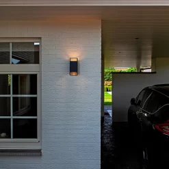 Lutec Ridge 2x GU10 Outdoor Wall Light - Anthracite -Lighting Promotion Store 13950221 1184993071779238