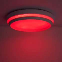 Lutec Cepa RGB LED Indoor Ceiling Light With Lutec Connect Technology - White - IP20 -Lighting Promotion Store 13950223 1334993071849540