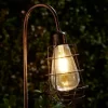 Homebase Edit Solar Cage Antique Bronze Stake Light -Lighting Promotion Store 13956311 1835002413813483