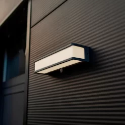 Lutec Doblo Solar Powered LED Wall Light - Anthracite 9 Lutec Doblo Solar Powered LED Wall Light - Anthracite -Lighting Promotion Store 13971737 2094993071497577