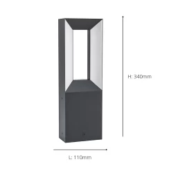 Eglo Riforano Outdoor LED Pedestal Light -Lighting Promotion Store 14222381 1125020562866134