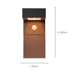 Eglo Baracconi Outdoor LED Sensor Solar Wall Light -Lighting Promotion Store 14222391 1745020563280281