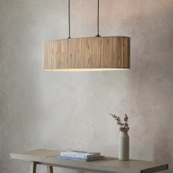 Caen Linear Pendant Ceiling Light - Natural -Lighting Promotion Store 14301798 1245038439771427