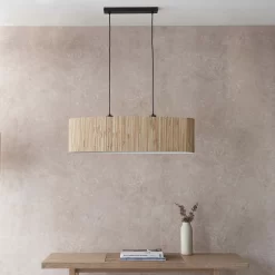 Caen Linear Pendant Ceiling Light - Natural -Lighting Promotion Store 14301798 1485038439815842