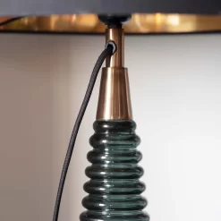 Fearn Table Lamp - Teal -Lighting Promotion Store 14301809 1025038438048572