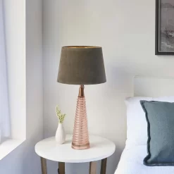 Fearn Table Lamp - Pink 14 Fearn Table Lamp - Pink -Lighting Promotion Store 14301811 7325038438500909