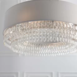 Langwell Pendant Ceiling Light - Grey -Lighting Promotion Store 14301816 1505038439636547