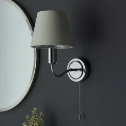 Naim Bathroom Wall Light - Chrome Effect -Lighting Promotion Store 14301819 1445038437831231
