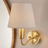Naim Bathroom Wall Light - Brass Effect -Lighting Promotion Store 14301821 1395038439275065