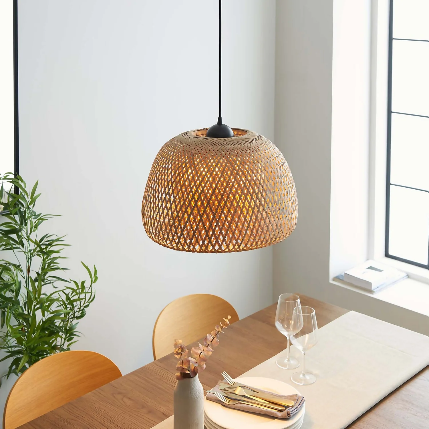 Laggan Pendant Ceiling Light - Natural 7 Laggan Pendant Ceiling Light - Natural - Image 5