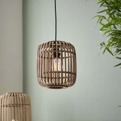 Saval Pendant Ceiling Light - Natural Bamboo -Lighting Promotion Store 14301825 9085038437833898