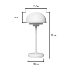 LED Rechargeable Table Lamp - White -Lighting Promotion Store 14844211 1635059930805592